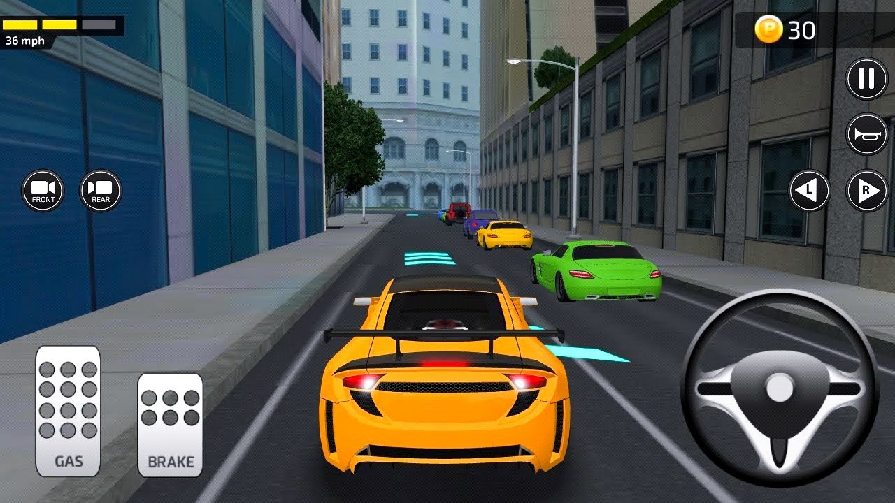 parking frenzy 3d 2.0 game / city car parking android UM games YouTube