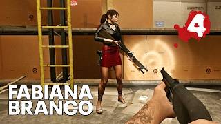 Zoey as Fabiana Branco (Red) in - Left 4 Dead 2 - Zoey Model Mod