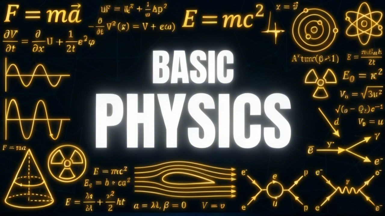 All of Basic Physics Explained in 13 Minutes - YouTube