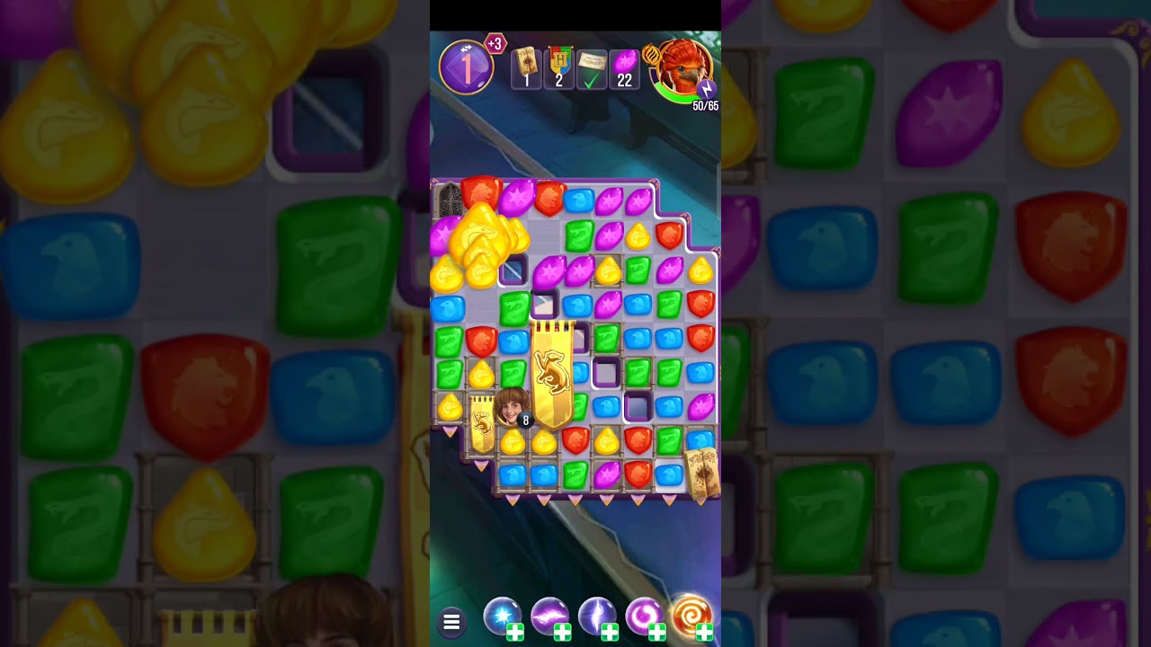Harry Potter: Puzzles & Spells level 1587 no boosters
