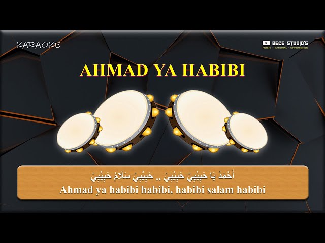 Karaoke Banjari || Ahmad Ya Habibi (Lirik) class=