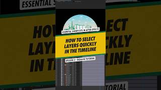 Quickly Select Layers in the Timeline | AE Tagalog Tutorial