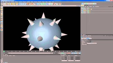C4D Basic Modeling Tutorial:Morning Star(Mace) Tutorial Part 1:Getting Started