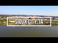 Downtown sioux city ia  4k aerial tour