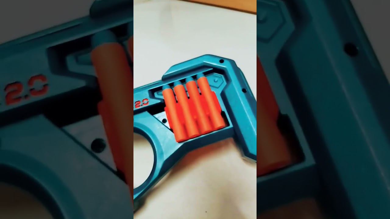 A paper cup pyramid VS nerf elite 2.0  eagle point