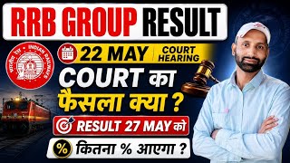 RRB GROUP D RESULT 🔥 Court का फैसला क्या आया? Result Date Confirm ?