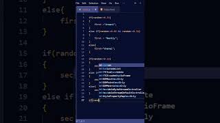 Random name generator using Javascript#JavaScript #coding #CodeWithMe #WebDevelopment #LearnCoding