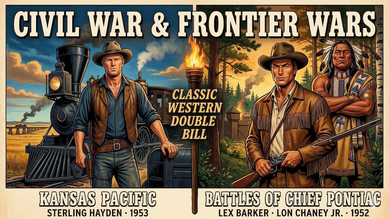 Civil War & Frontier Wars — Classic Western Double Bill - YouTube