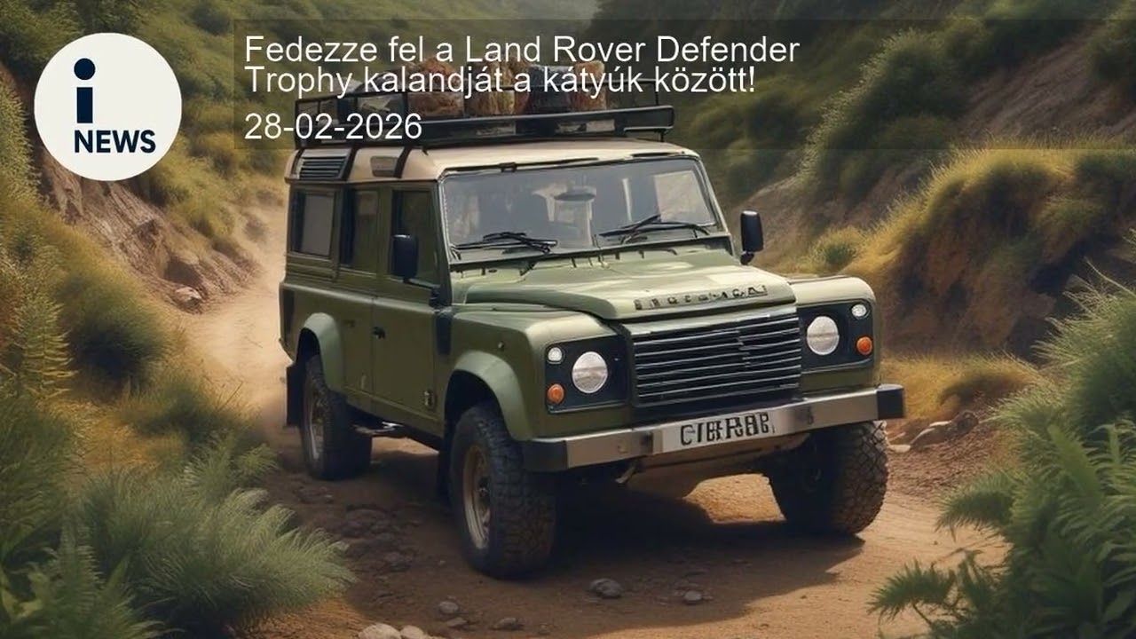 Fedezze fel a Land Rover Defender Trophy kalandját a kátyúk között!