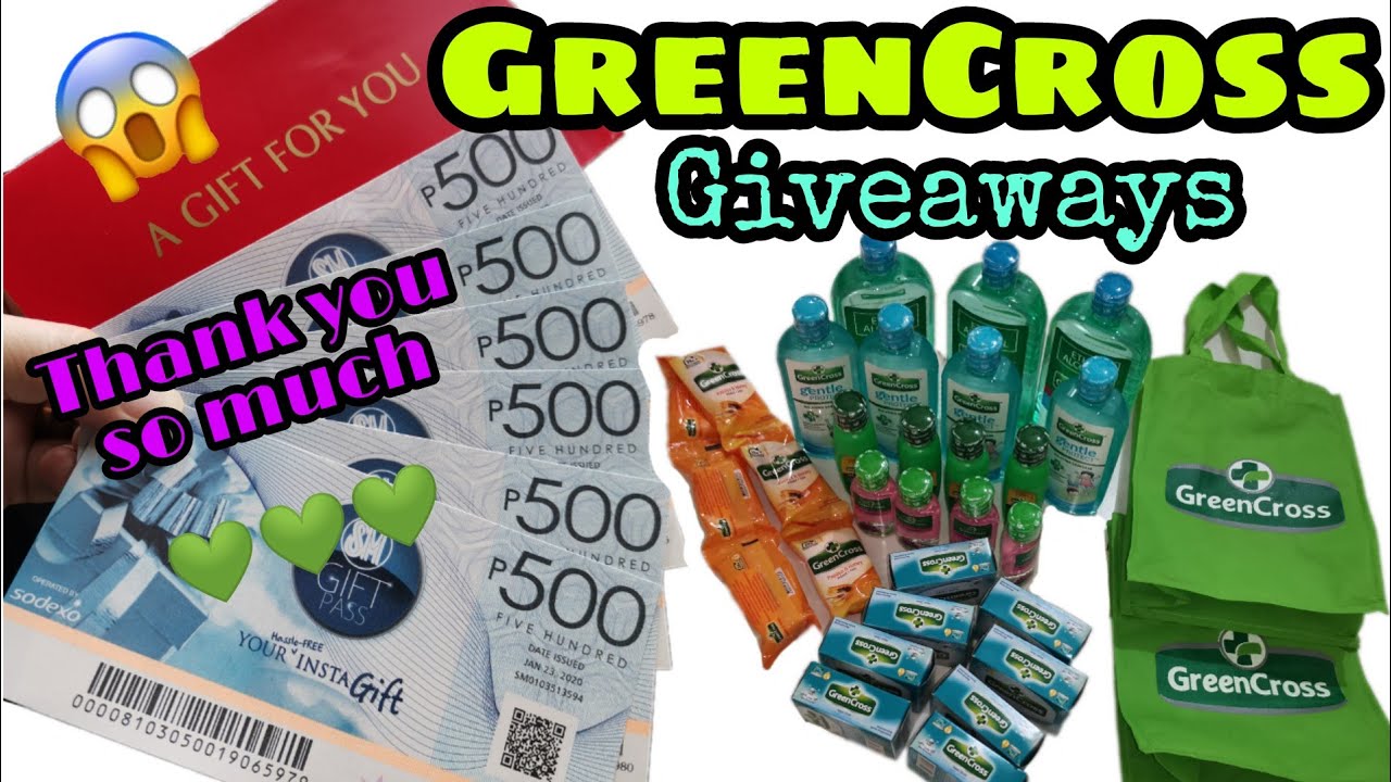 GreenCross Giveaways! ChristMasaya with GreenCross Promo 2021 Plus