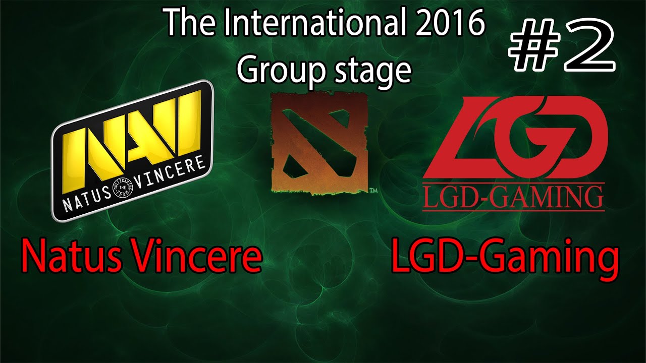 NaVi vs LGD-Gaming The International 2016 Group Stage Game 2 [9 min Top Replay] RU