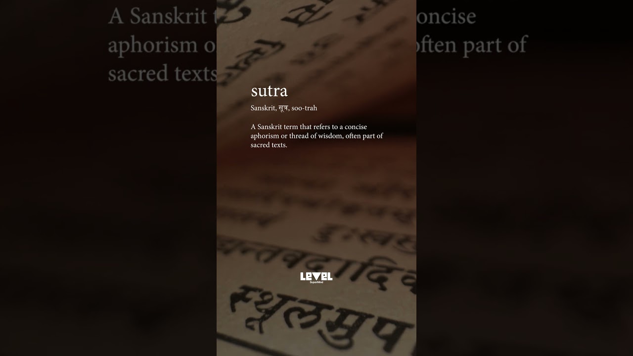 The Deeper the Truth, The Fewer the Words – The Essence of a Sutra