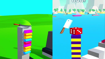 Slice All vs Slicer Knife - Very Satisfying and Relaxing ASMR Slicing Game