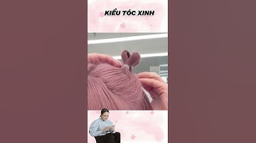 Cách Buộc Tóc Trái Tim Siêu Dễ Thương
