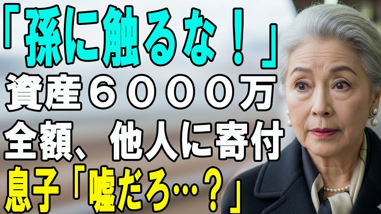 「汚いから孫に触るな」出産当日に門前払いされた私。即座に6000万の支援停止と絶縁を突きつけた結果…息子夫婦「嘘だろ？」 【シニアライフ】【60代以上の方へ】