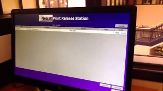 Print Release Station