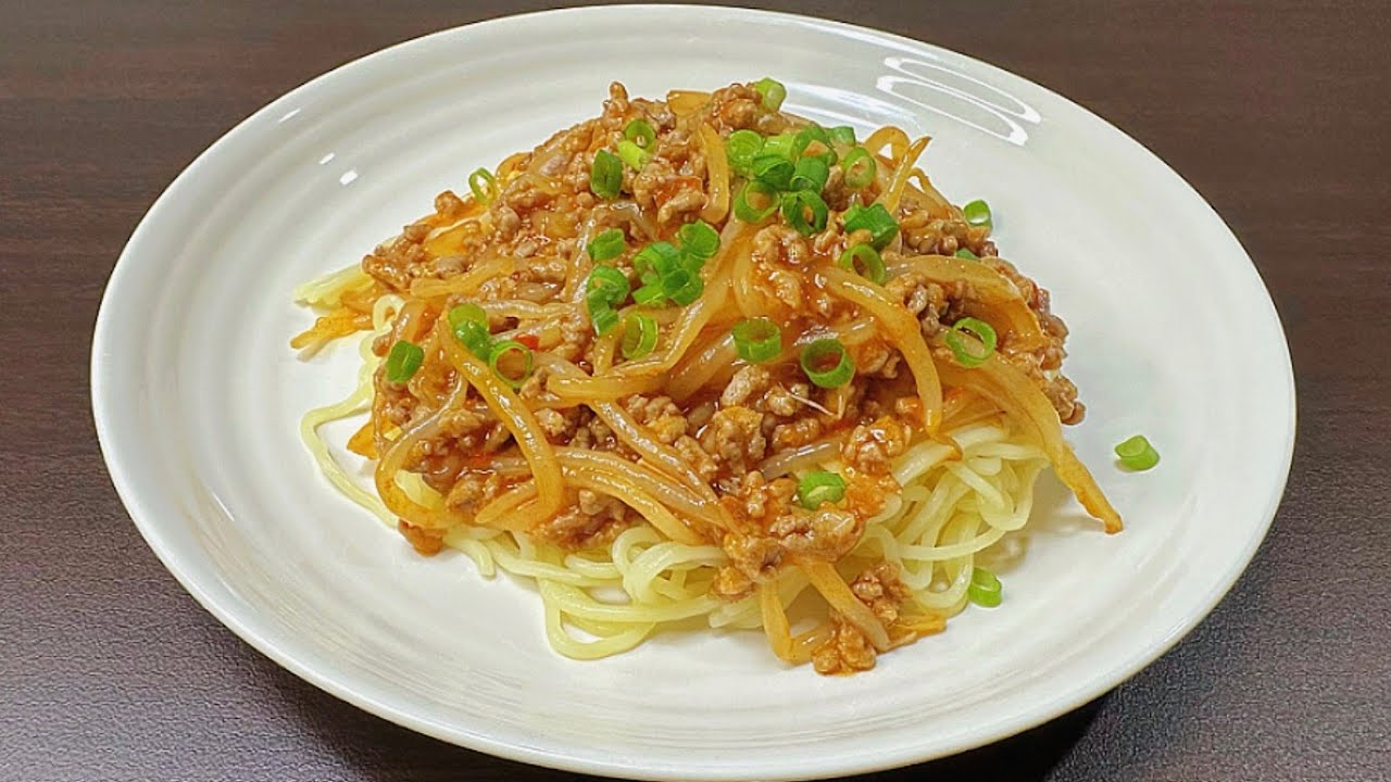 How to Make Perfect Ground Meat and Bean Sprout Noodles Quick & Easy