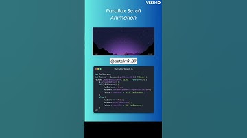 Parallax Scroll Animation In HTML and CSS | Fro1ntend Development