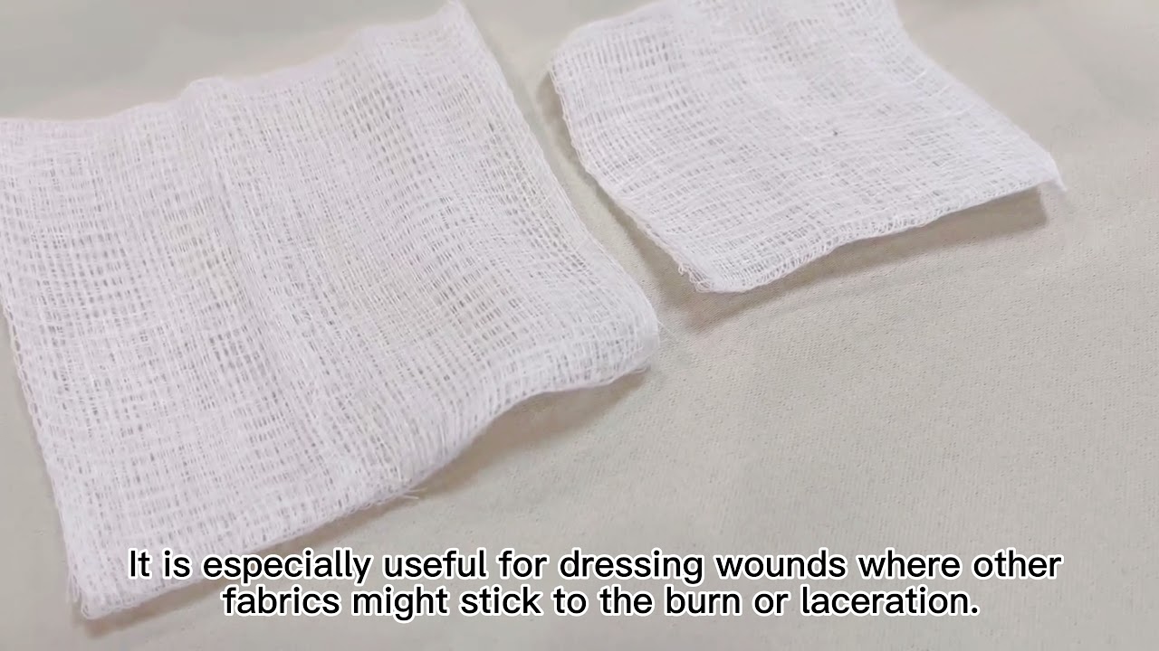 What are gauze swabs used for?