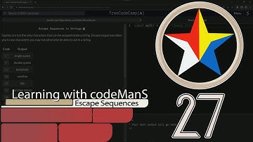 JavaScript Basic 27: Escape Squences | FreeCodeCamp | JS Algorithms and Data Structures