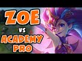 Can my Zoe take down an Academy Pro? | Zoe Commentary | 10.25 - League of Legends