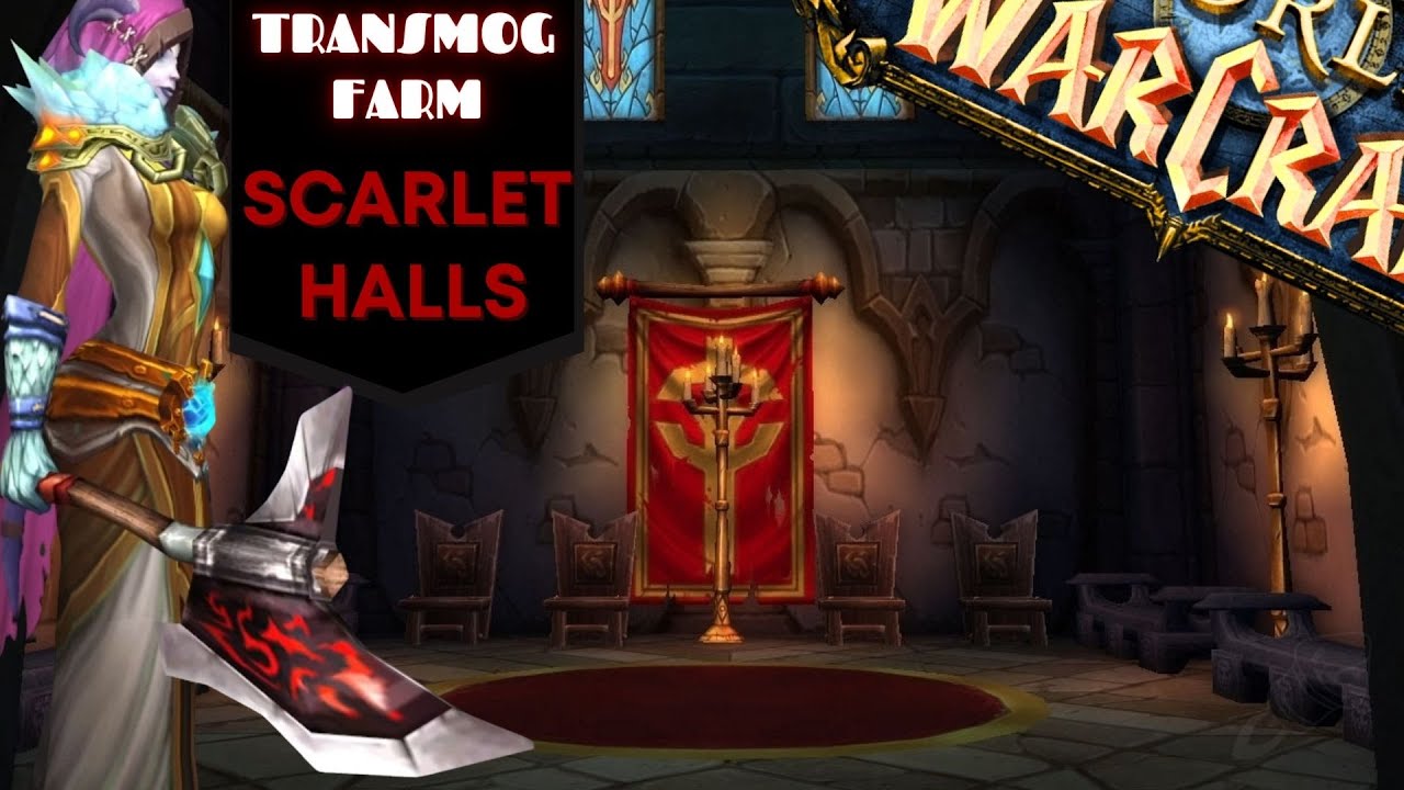 Scarlet Halls Dungeon Transmog Farm - Shaman - Episode 7