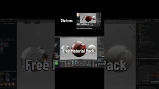 Free Mossy Stone Material for Blender! #shorts