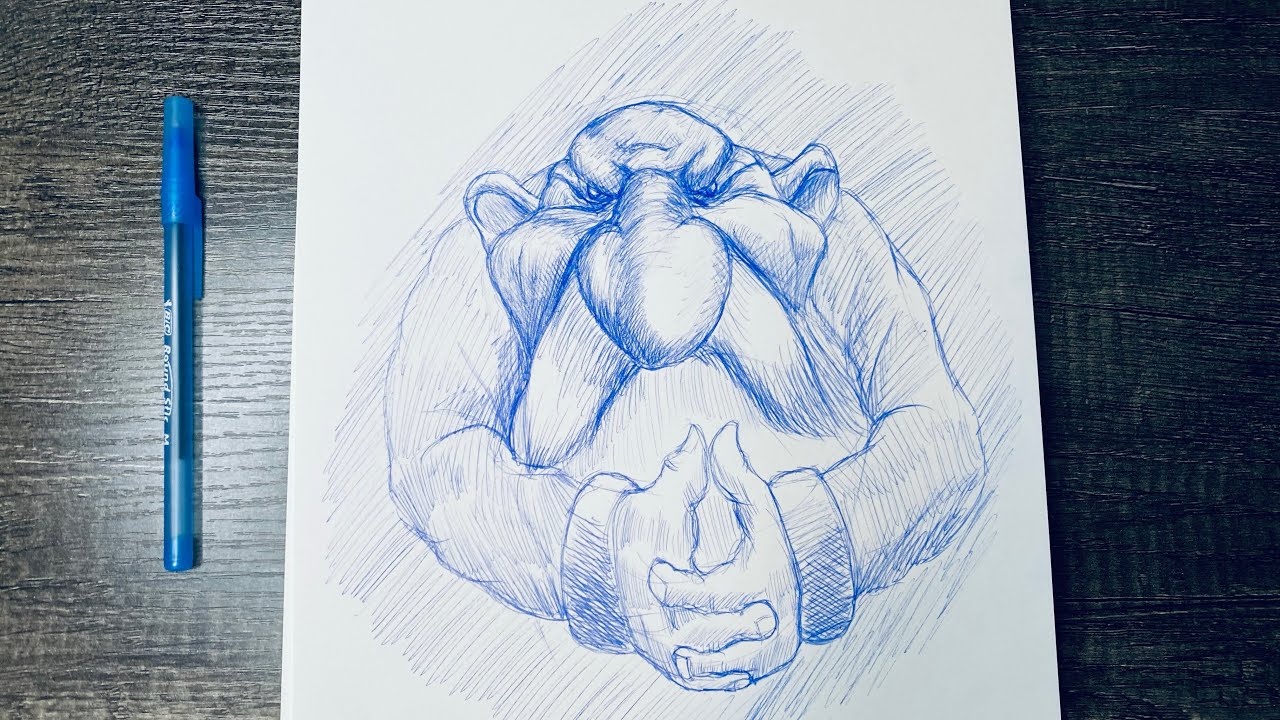 I might switch over to sketching with a ballpoint pen permanently ...