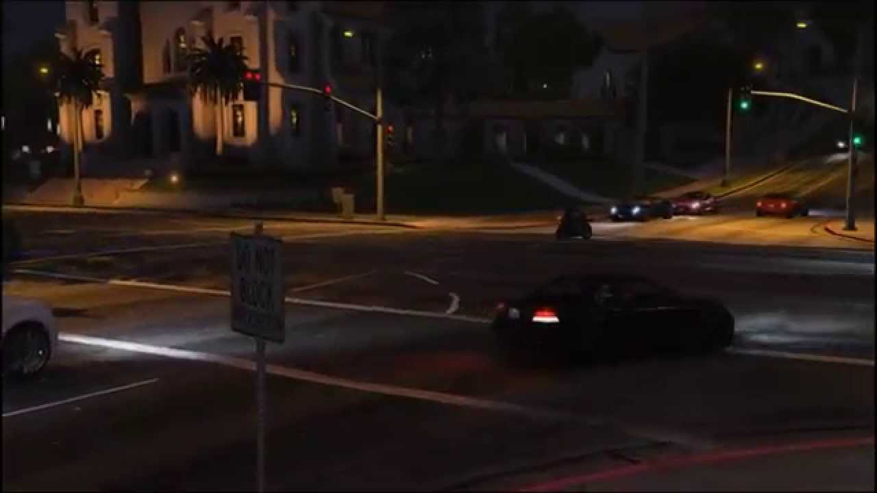 Los Santos By Night - GTA V PC - YouTube