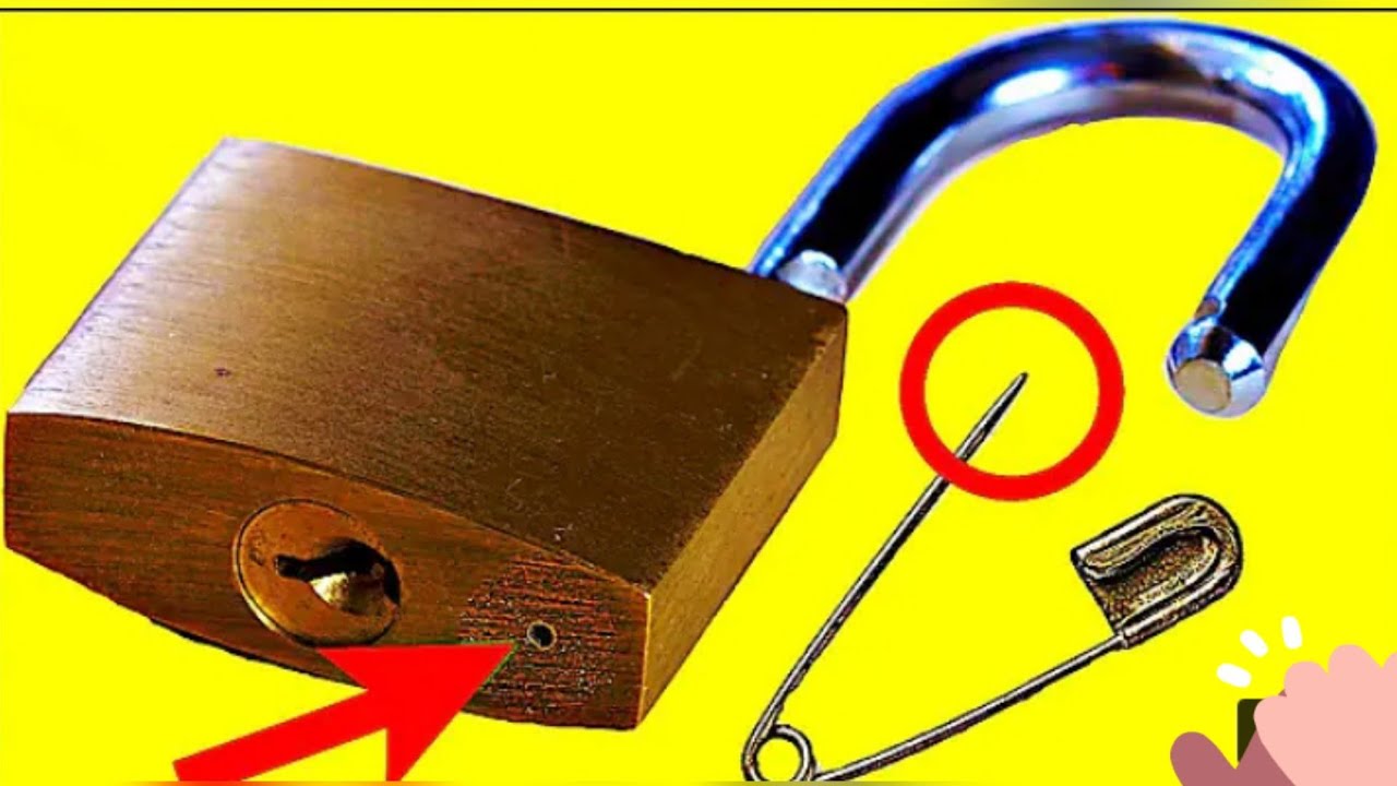 Cómo abrir un candado pequeño sin llave de manera fácilhow to open lock YouTube Cómo abrir un candado pequeño sin llave de manera fácilhow to open lock YouTube