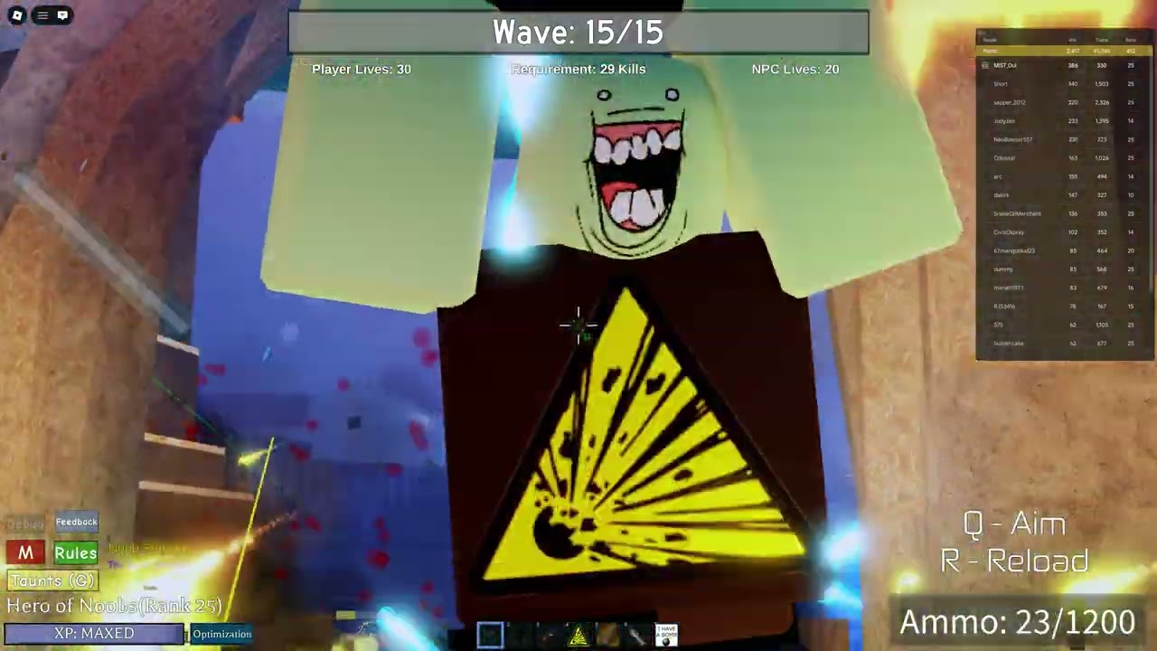 Dedicational Defense wave 14-15 VICTORY