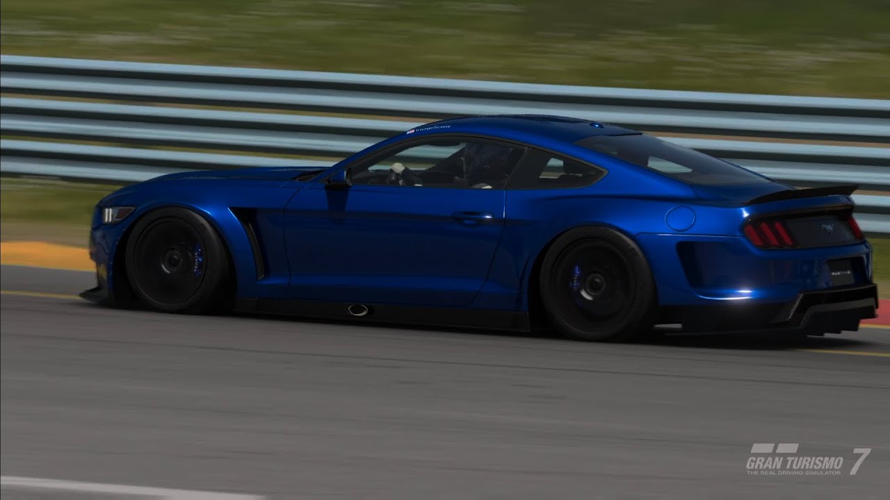 Gran Turismo 7 | Clubman Cup Plus: Watkins Glen Long Course  - 4 Laps - Ford Mustang Gr.3 Road Car