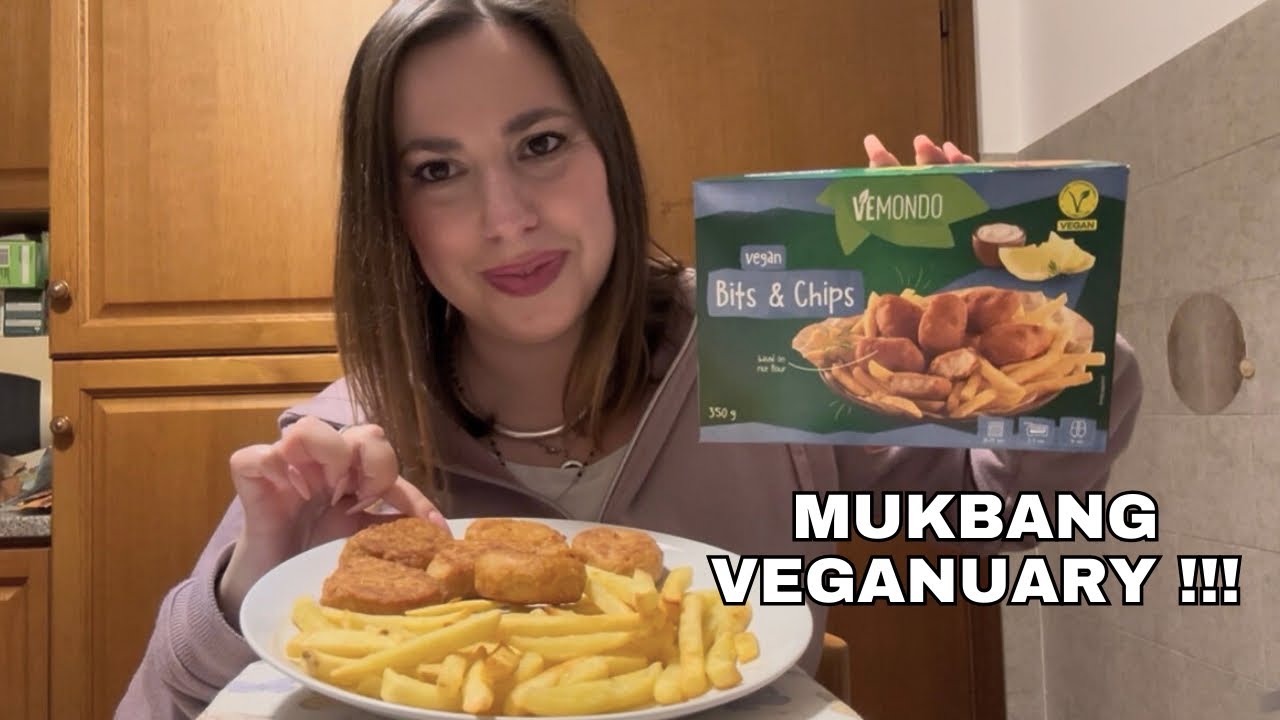 MUKBANG VEGANUARY • MANGIO PER 24h CIBO VEGANO DI LIDL • Tutti i Pasti Insieme!!