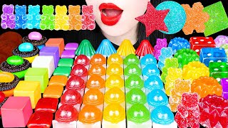 ASMR RAINBOW POP IT PUSH POP KOHAKUTO 무지개 팝잇 푸쉬팝 레인보우 오레오 코하쿠토 RAINBOW OREO CANDY EATING MUKBANG 먹방