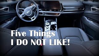 2024 Kia Sportage Hybrid EX - Five Things I Don't Like About This Car by My Boring Channel 2,736 views 1 month ago 5 minutes, 56 seconds