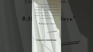 В. Набоков "Звуки" #audiobook #слушатьаудиокниги #аудиокниги #классика а