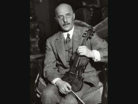 Willy Burmester plays Two Menuets