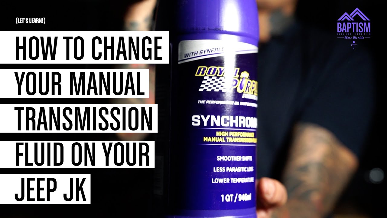 Jeep JK Transmission Fluid Change - YouTube