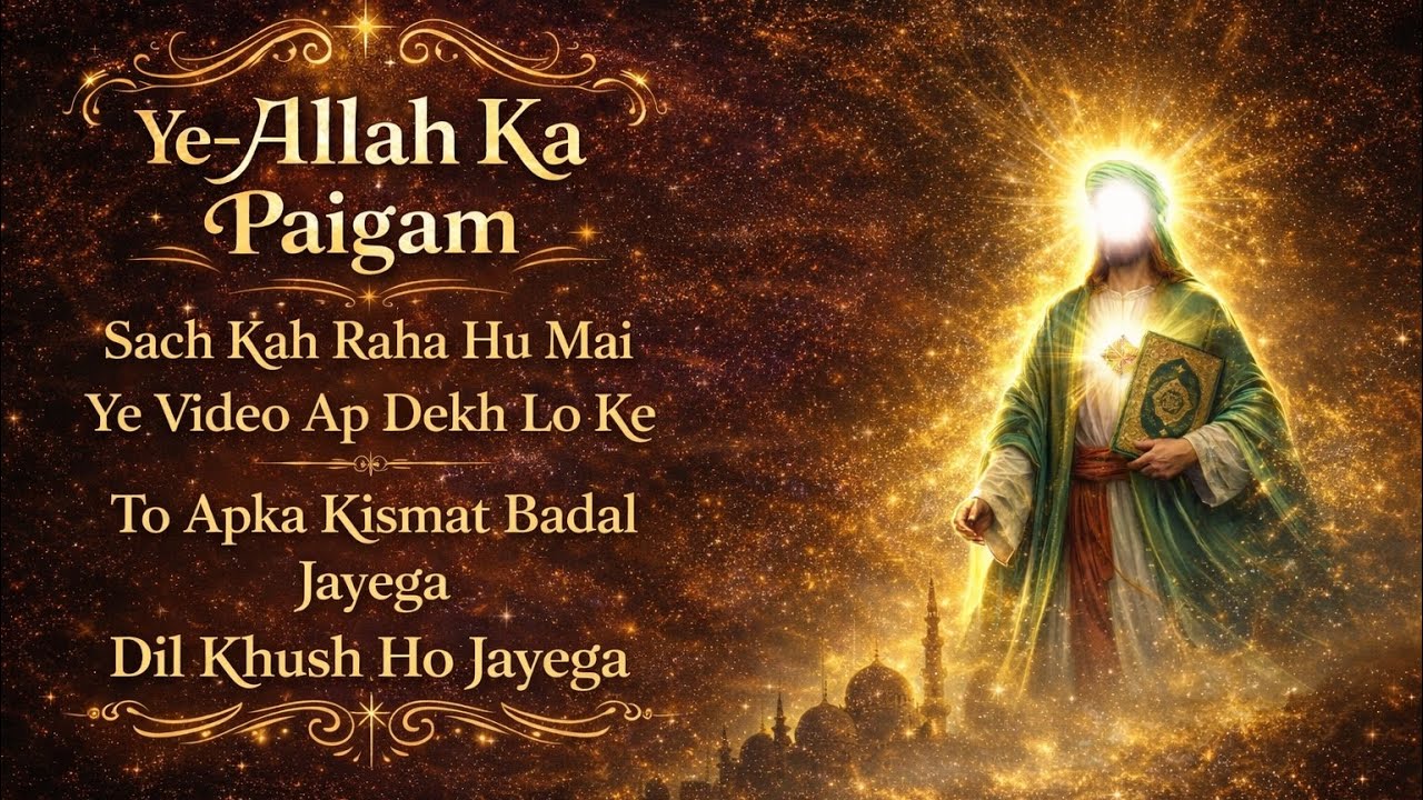 14 January Budhwar -Allah Aaj Aapse Khud Baat Kar Raha Hai | Is Video Ko Skip Mat Karna
