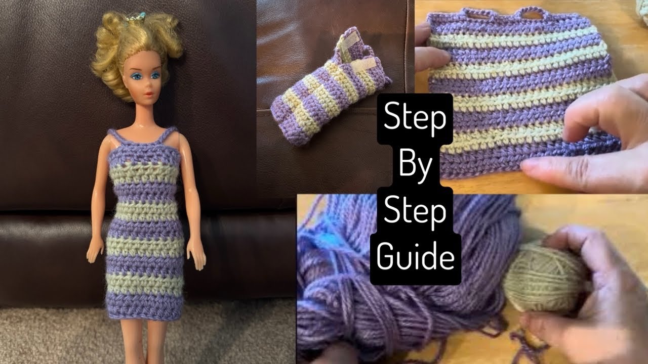 how to crochet a barbie dress Barbie Clothing Ideas To Crochet: Amazing Pattern And Design To Crochet For  Lovely Doll: DIY Barbie Clothes