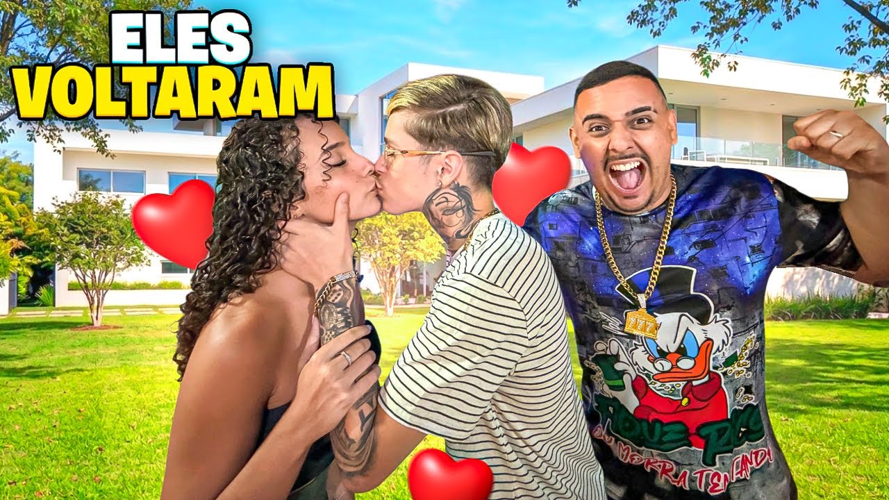 LARY E THIAGO VOLTARAM 😍