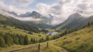 mountains meet clouds ☁️ peaceful piano for slow living