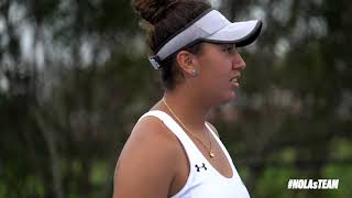 UNO Womens Tennis March Highlights Against Omaha screenshot 2