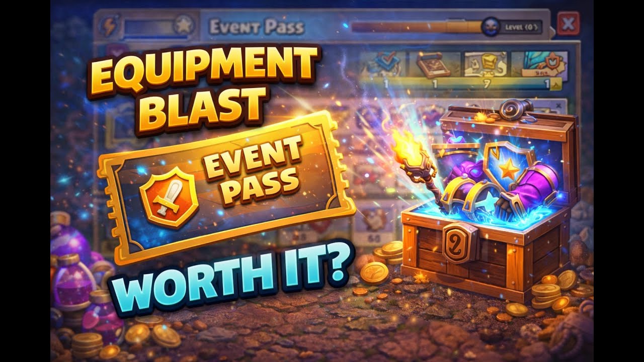 Equipment Blast Event Explained 🔥 | Is Event Pass Worth It? | Clash of Clans