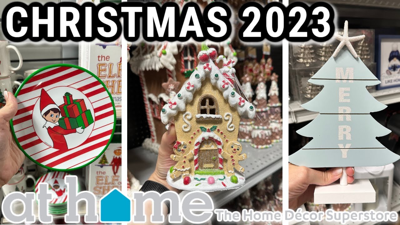 AT HOME SHOP WITH ME CHRISTMAS 2023 At Home Store Christmas