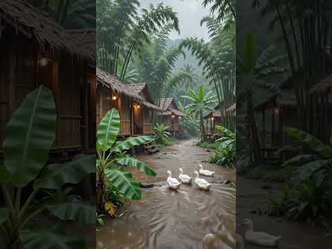Beautiful village road
