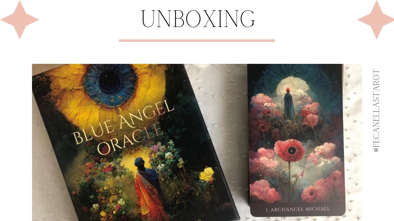 Blue Angel Oracle Card Example Blue Angel Oracle Unboxing - YouTube