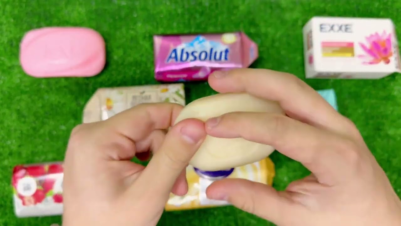 Fresh and Floral Soap Mix | Japanese Garden and Strawberry Cream ASMR