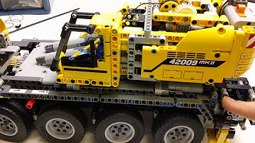 LEGO 42009 Technic Mobile Crane MKII Build Review Series - Part 5