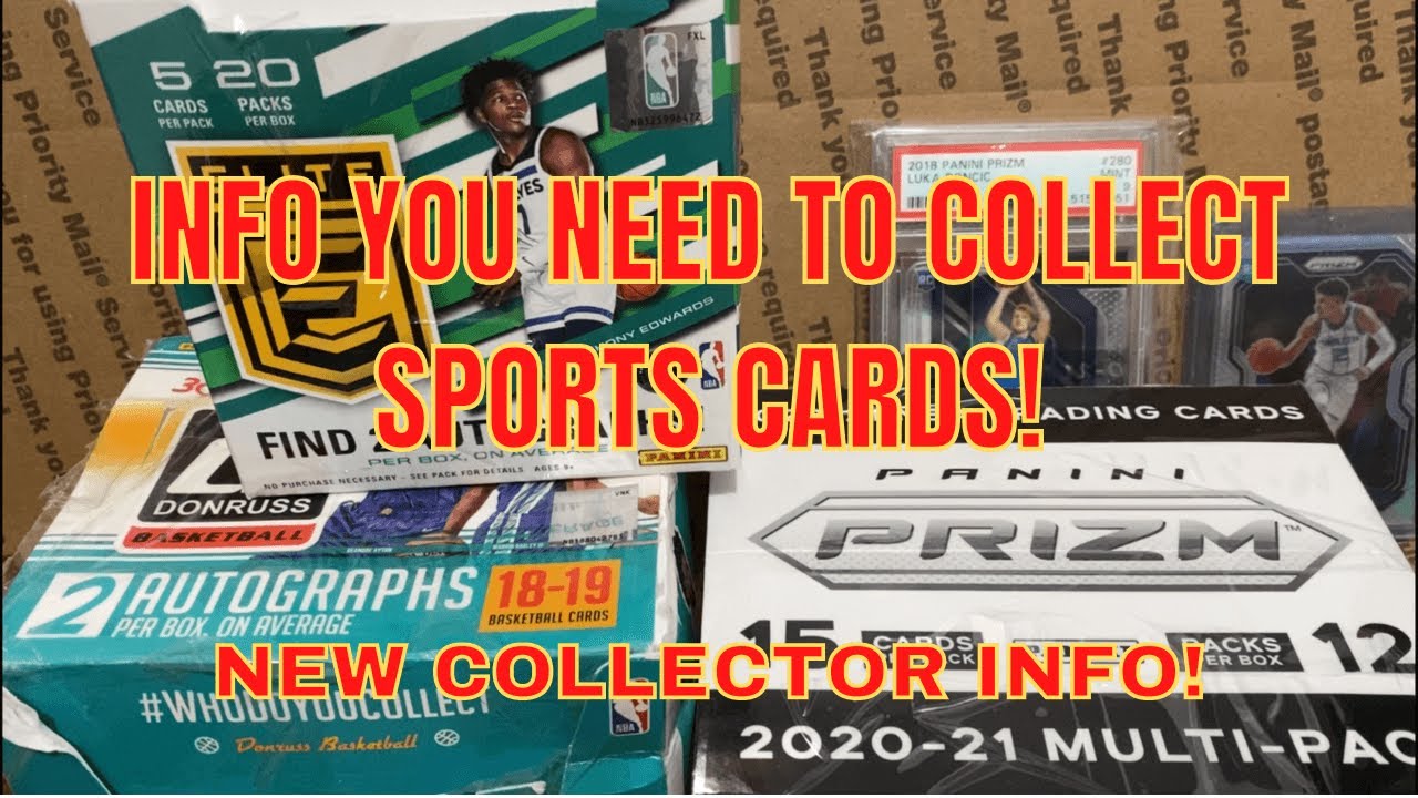 HOW TO START COLLECTING SPORTS CARDS! Info + Tips for New Collectors